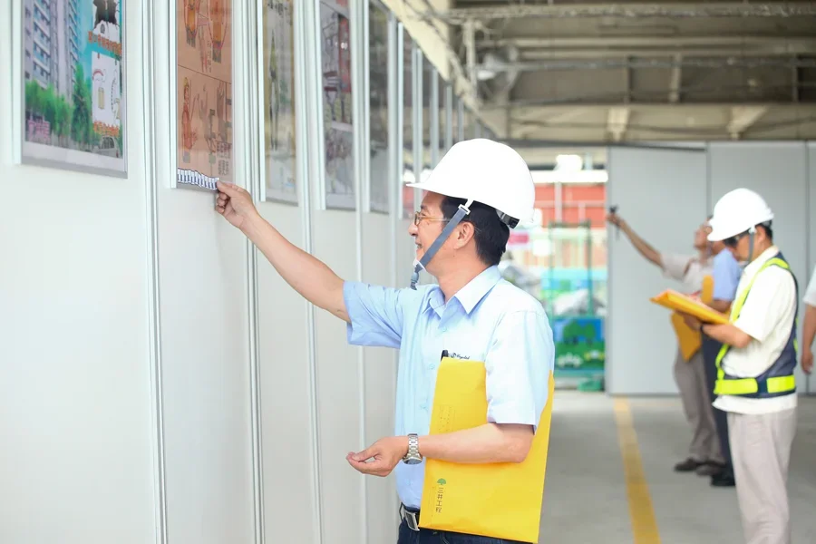 圖片說明：安衛海報競賽。