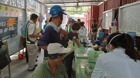 UNi PARK辦理無檳工地活動