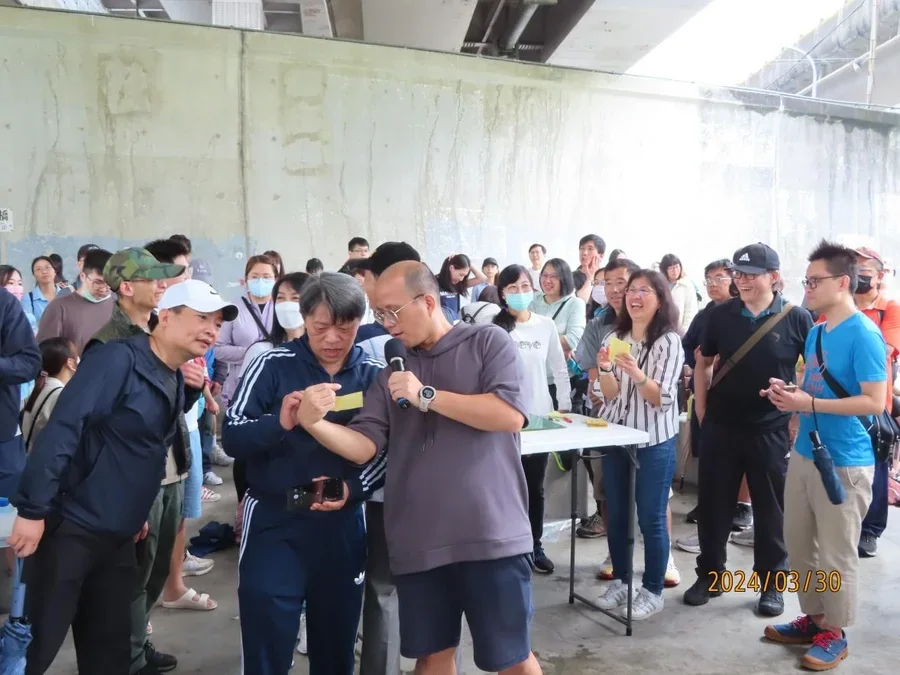 圖片說明：『113 年第一次國泰地產集團健行活動-彩虹河濱公園步道』活動 12
