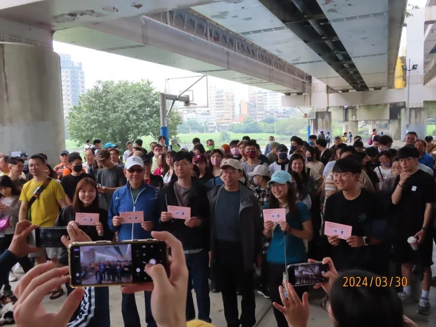 圖片說明：『113 年第一次國泰地產集團健行活動-彩虹河濱公園步道』活動 23