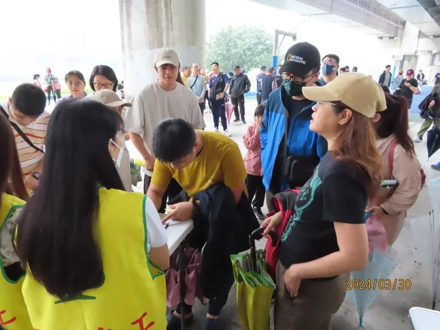 圖片說明：『113 年第一次國泰地產集團健行活動-彩虹河濱公園步道』活動 5