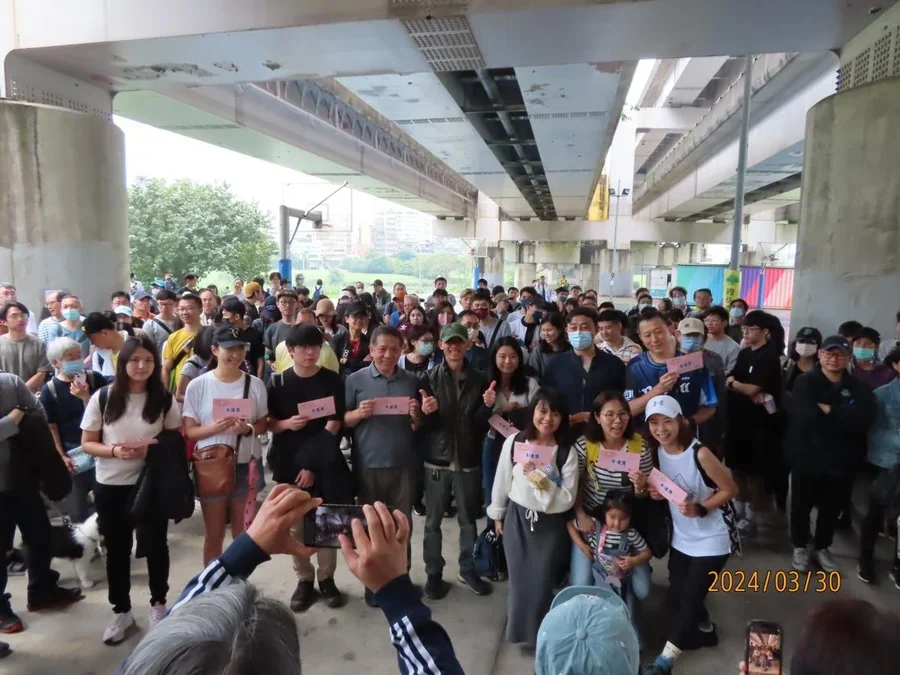 圖片說明：『113 年第一次國泰地產集團健行活動-彩虹河濱公園步道』活動 10