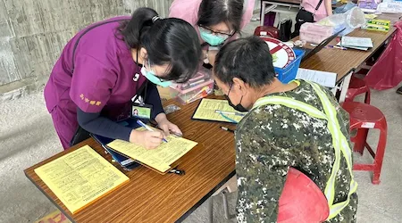 國泰頤河辦理無檳工地活動