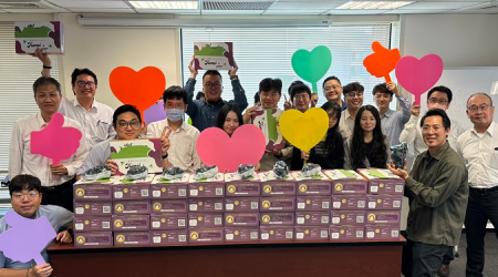 發放『贊助在地小農計劃』農產品