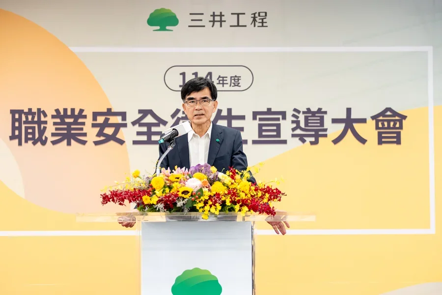 圖片說明：總經理葉大嘉致詞。