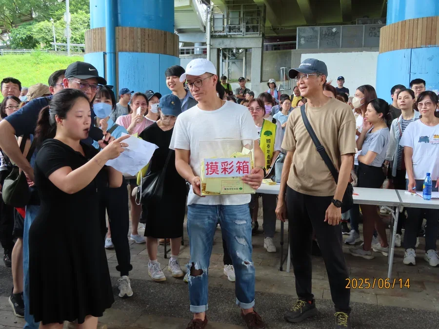 圖片說明：1140614-員工活動-古亭河濱公園健行-03